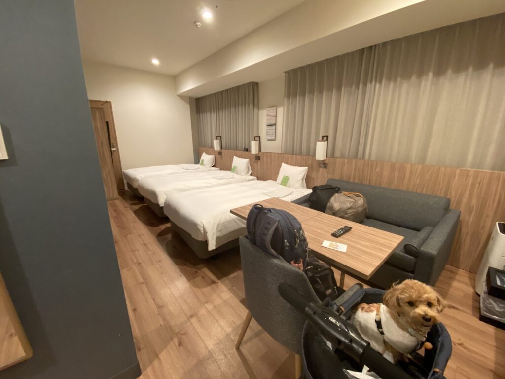 札幌ビューホテル大通公園に犬とお泊り！ワンちゃんルームの詳細