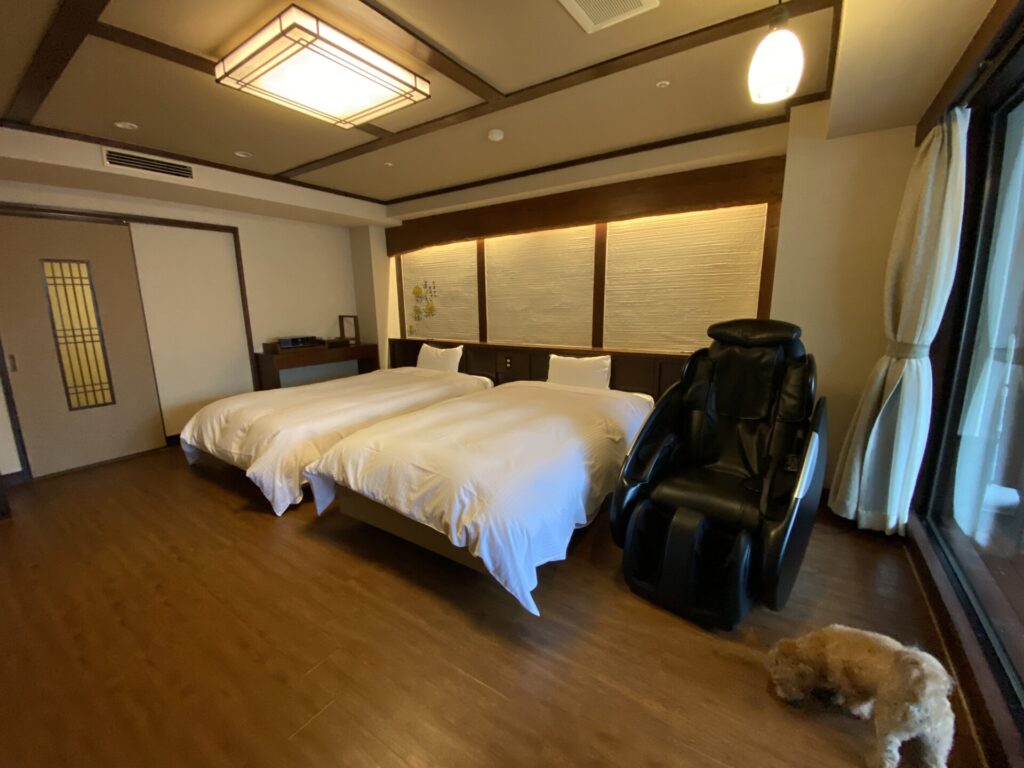 定山渓ぬくもりの宿ふるかわ 犬と泊まれる客室302号室