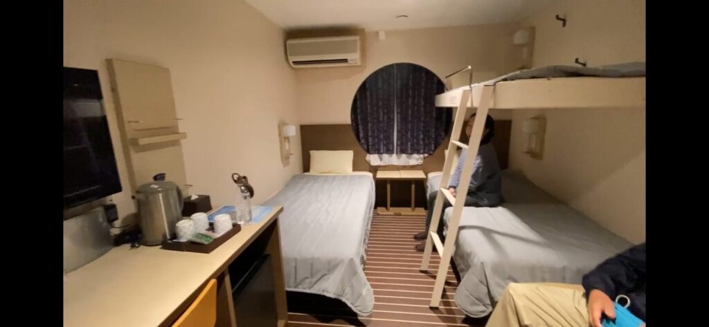 さんふらわあ ウィズペットルームのオーシャンビューの部屋